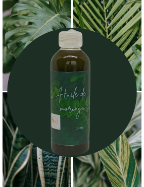 Huile de feuilles de moringa 100% naturelle