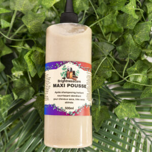 Maxi pousse après shampooing traitant démêlant pour cheveux secs, très secs, abîmés