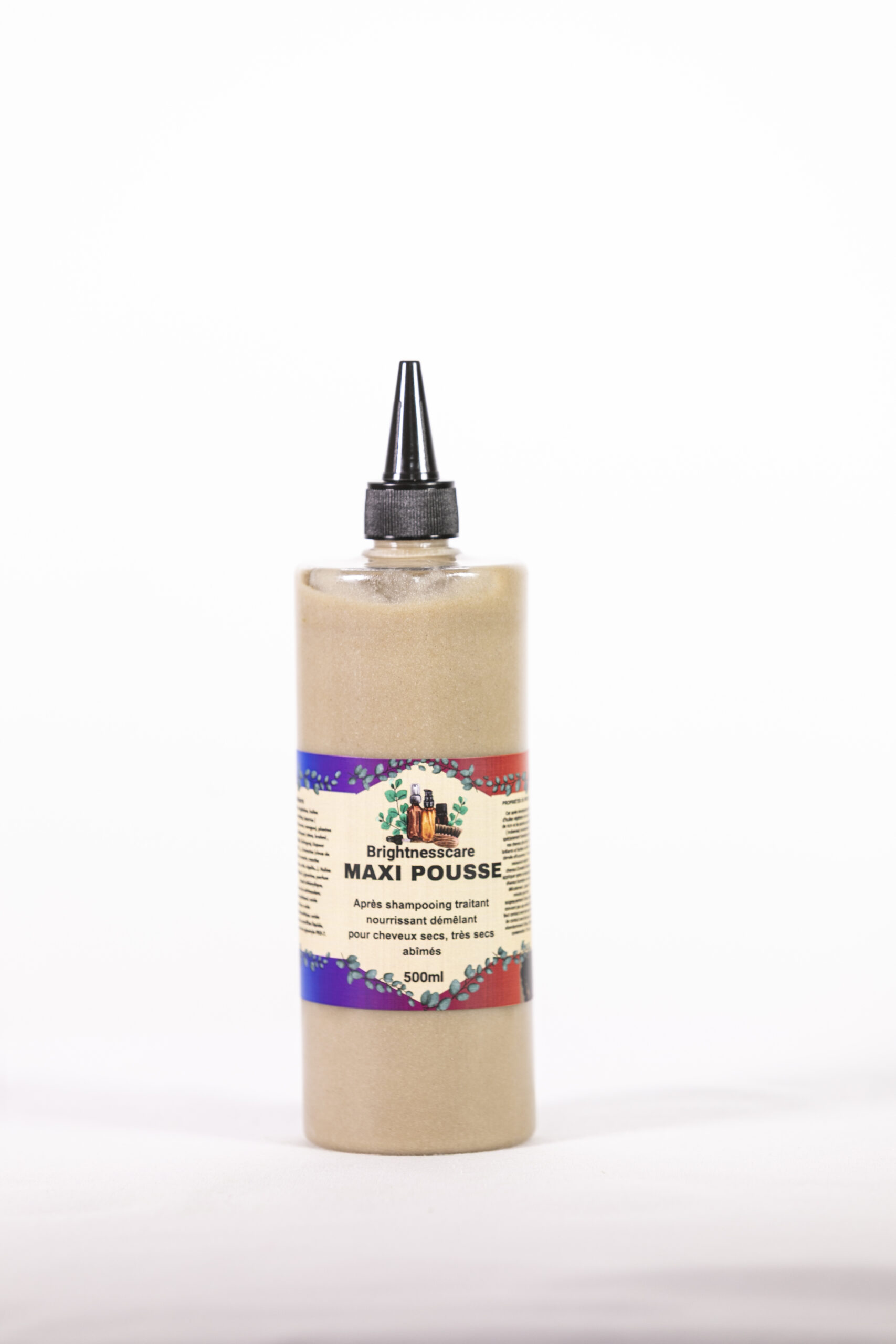 Maxi pousse après shampooing traitant démêlant pour cheveux secs, très secs, abîmés