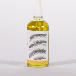 Huile de busserole et curcuma