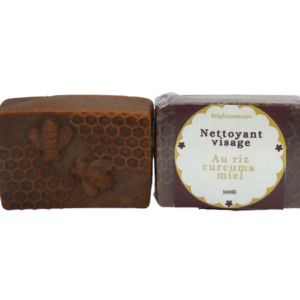 Nettoyant visage au riz curcuma et miel – Image 4